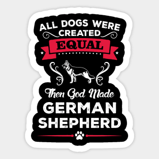 German Shepherd Sticker